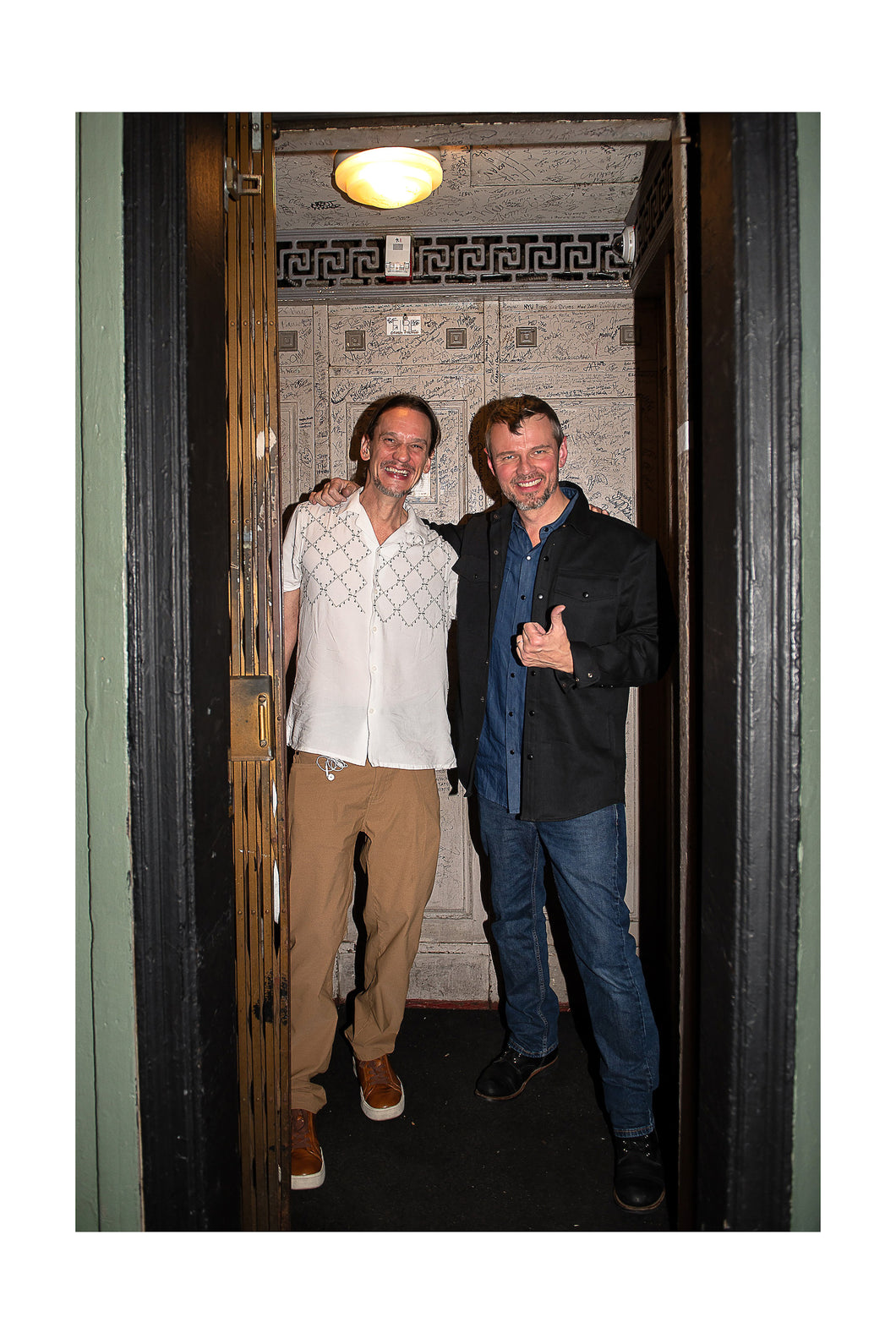 Cody & Luther- Elevator portrait Allman Betts Family Revival @ Beacon Theatre (Sat 12/7/24) Color Print
