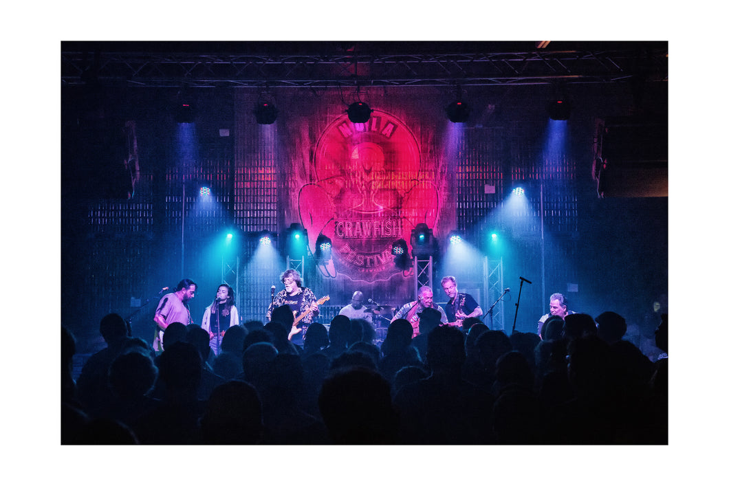 Crawfish Fest All-Stars @ NOLA Crawfish Fest (Wed 4/27/16) Color Print