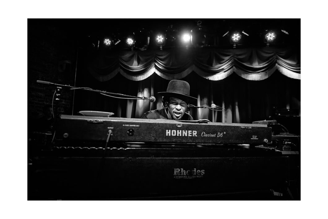 D'Angelo- The Soulquarians @ Brooklyn Bowl (Mon 3/4/13) 16x24 Black & White