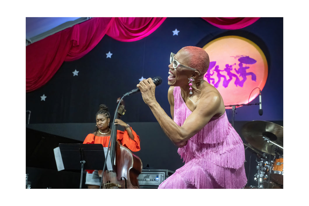 Dee Dee Bridgewater @ Jazz Tent (Sat 5/6/23) Color Print