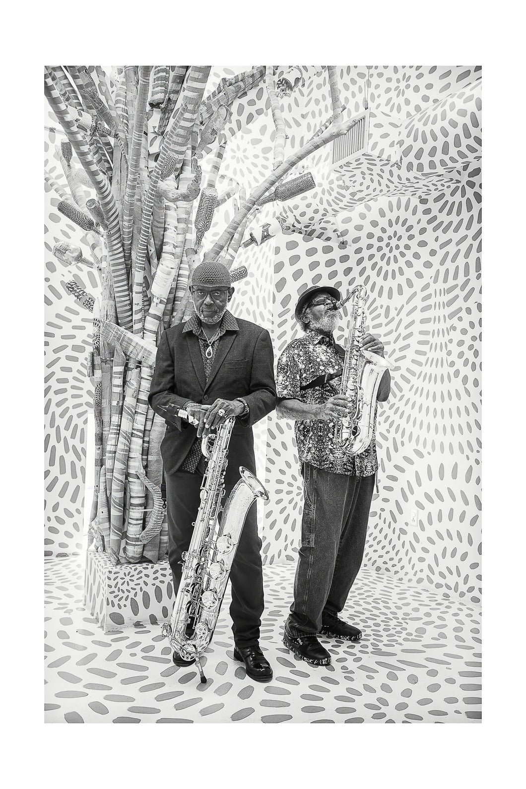 Dirty OGs- Sax Appeal (Tue 5/2/23) Black & White Print