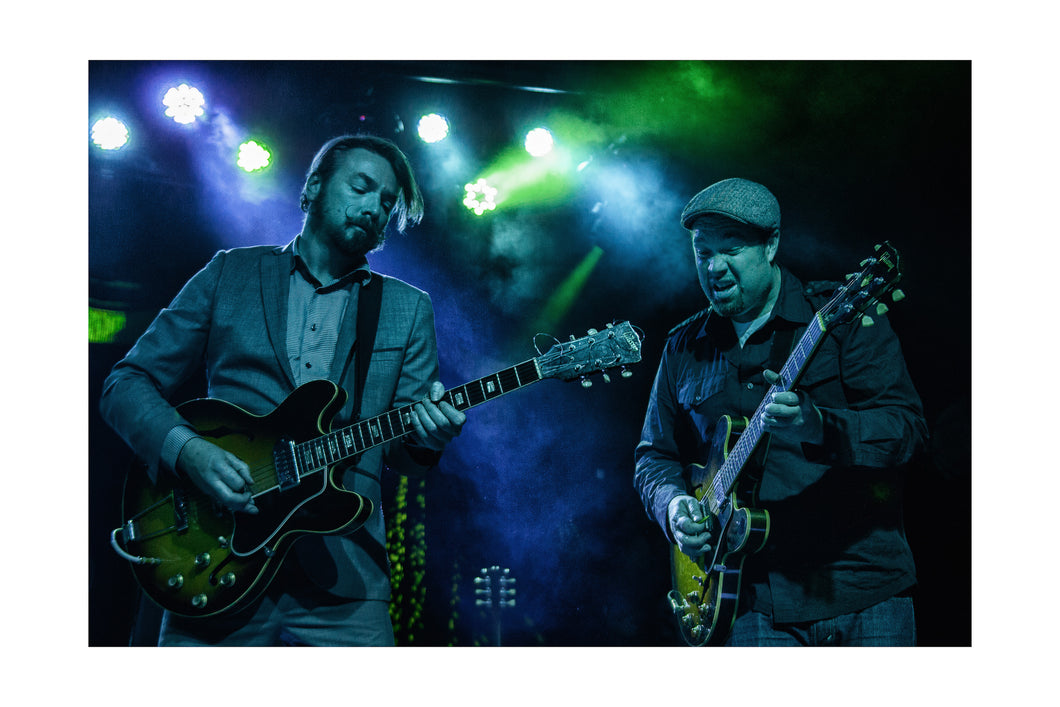 Eddie Robert & Eric Krasno- Freaks Ball XII @ Brooklyn Bowl (Sat 1/21/12) 16x24 Color Print