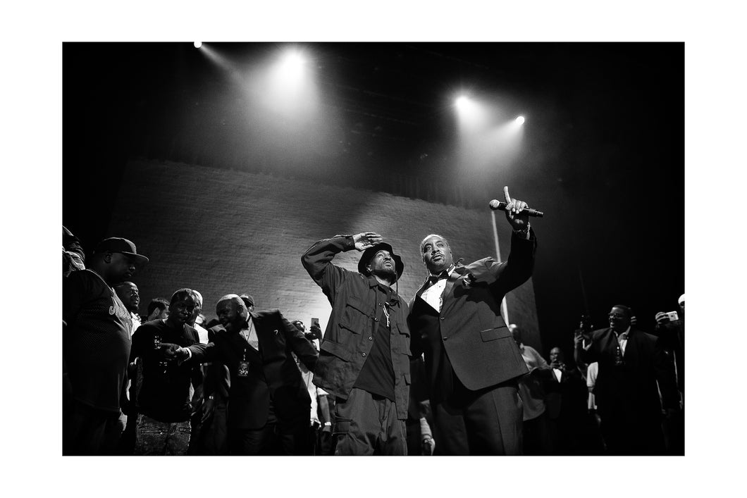 Eric B & Rakim- 30th Anniversary Paid In Full @ Apollo Theater (Fri 7/7/17) 16x24 Black & White