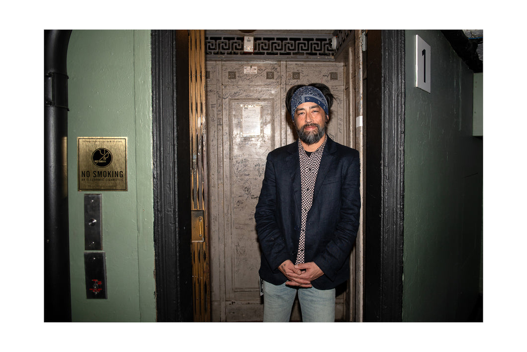 Jackie Greene- Elevator portrait Allman Betts Family Revival @ Beacon Theatre (Sat 12/7/24) Color Print