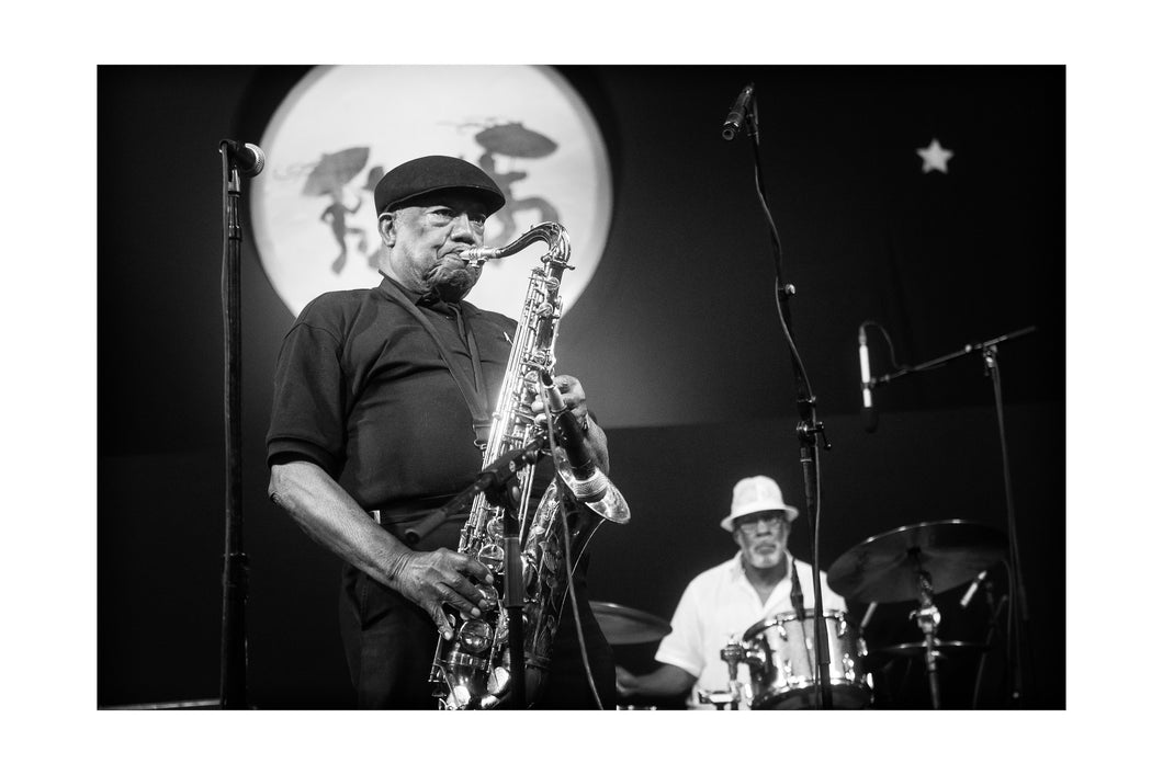 James Rivers Movement @ Jazz Tent (Sat 5/6/23) Black & White Print