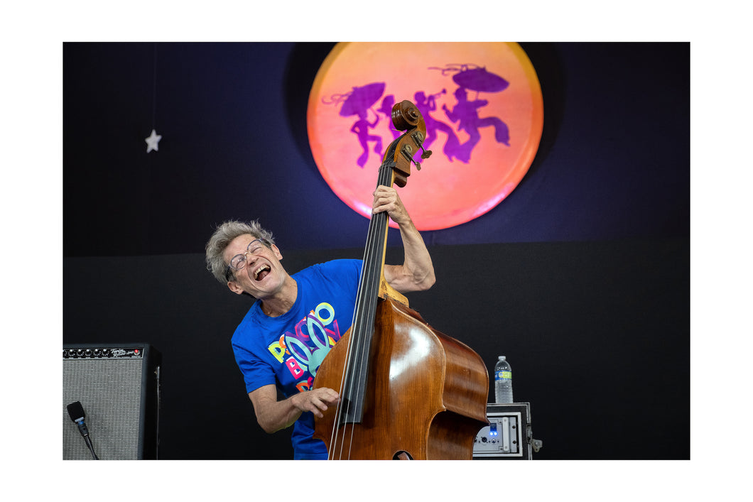 James Singleton- Astral Project @ Jazz Tent (Thur 5/4/23) Color Print