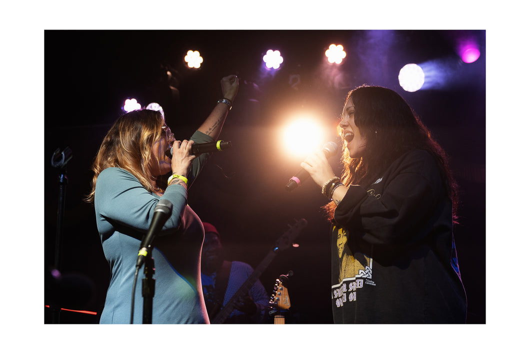 Jen & Alecia- Celebration of James Casey @ Brooklyn Bowl (Mon 11/6/23) 16x24 Color Print