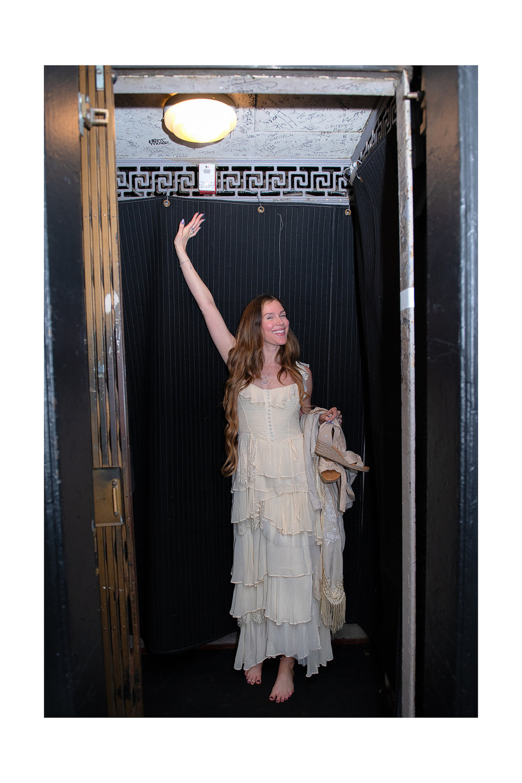 Joss Stone- Elevator portrait Love Rocks NYC rehearsals (Wed 3/6/24) Color Print