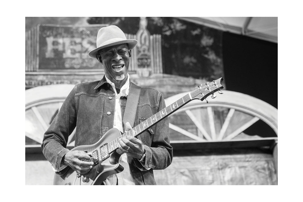 Keb’ Mo’ @ Blues Tent (Sat 5/6/23) Black & White Print