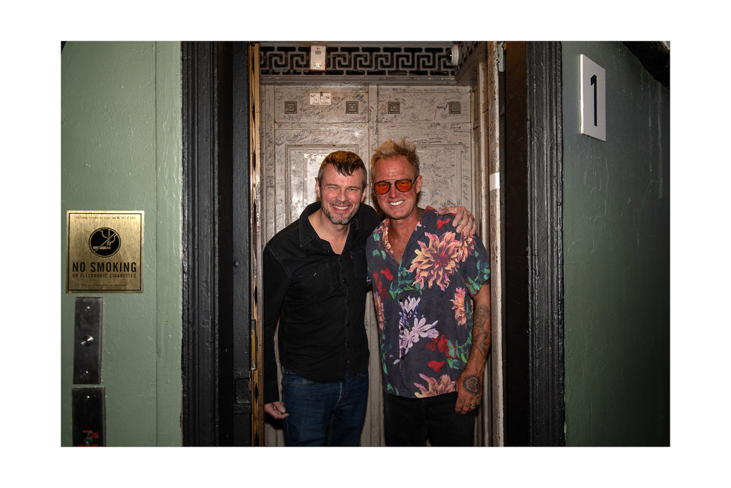 Luther & Anders- Elevator portrait Allman Betts Family Revival @ Beacon Theatre (Sat 12/7/24) Color Print
