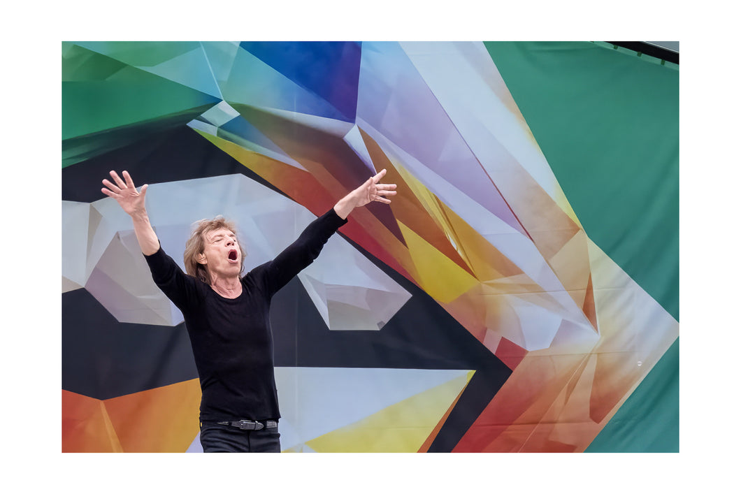 Mick- The Rolling Stones @ Jazz Fest (Thur 5/2/24) Color Print