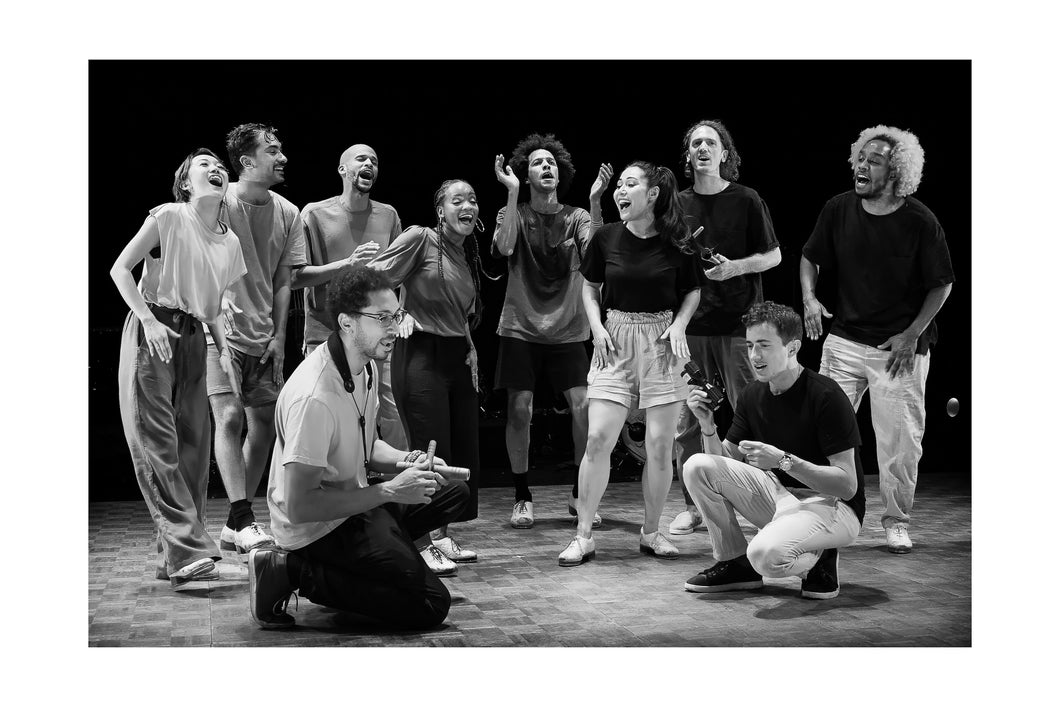 Music from the Sole- Partido @ Harlem Stage (Fri 11/12/21) 16x24 Black & White