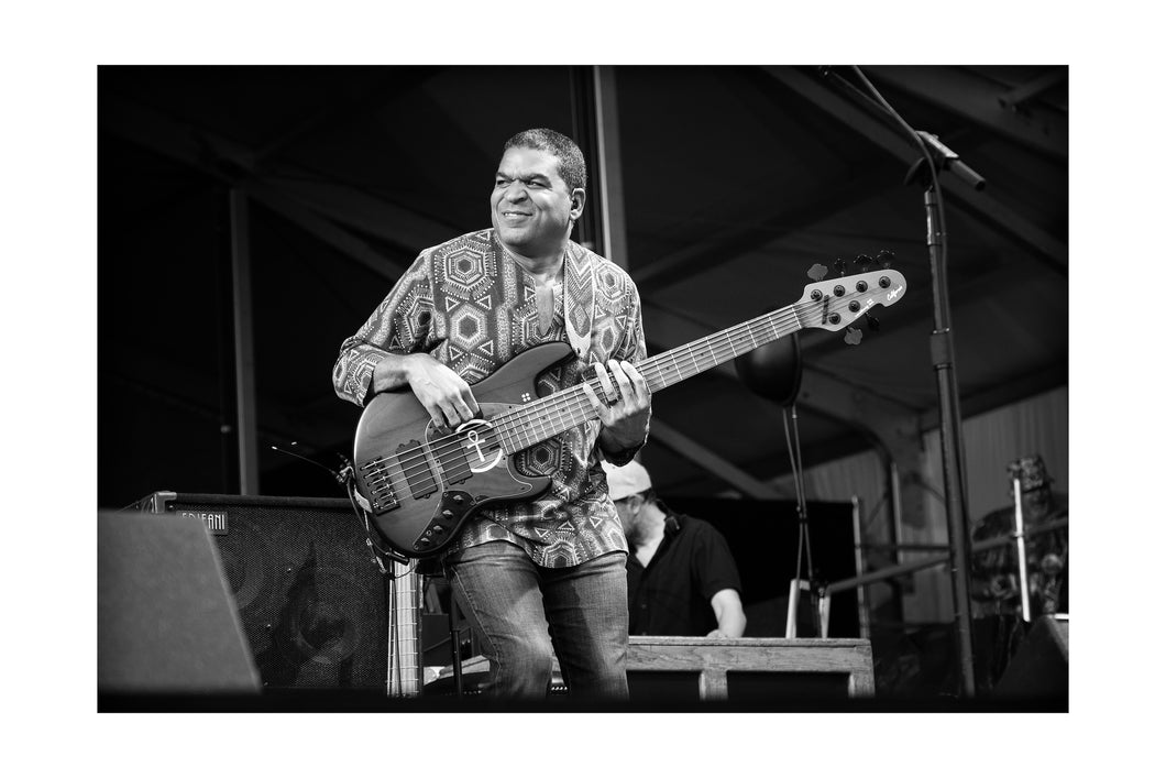 Oteil- Dead & Company @ Festival Stage (Sat 5/6/23) Black & White Print