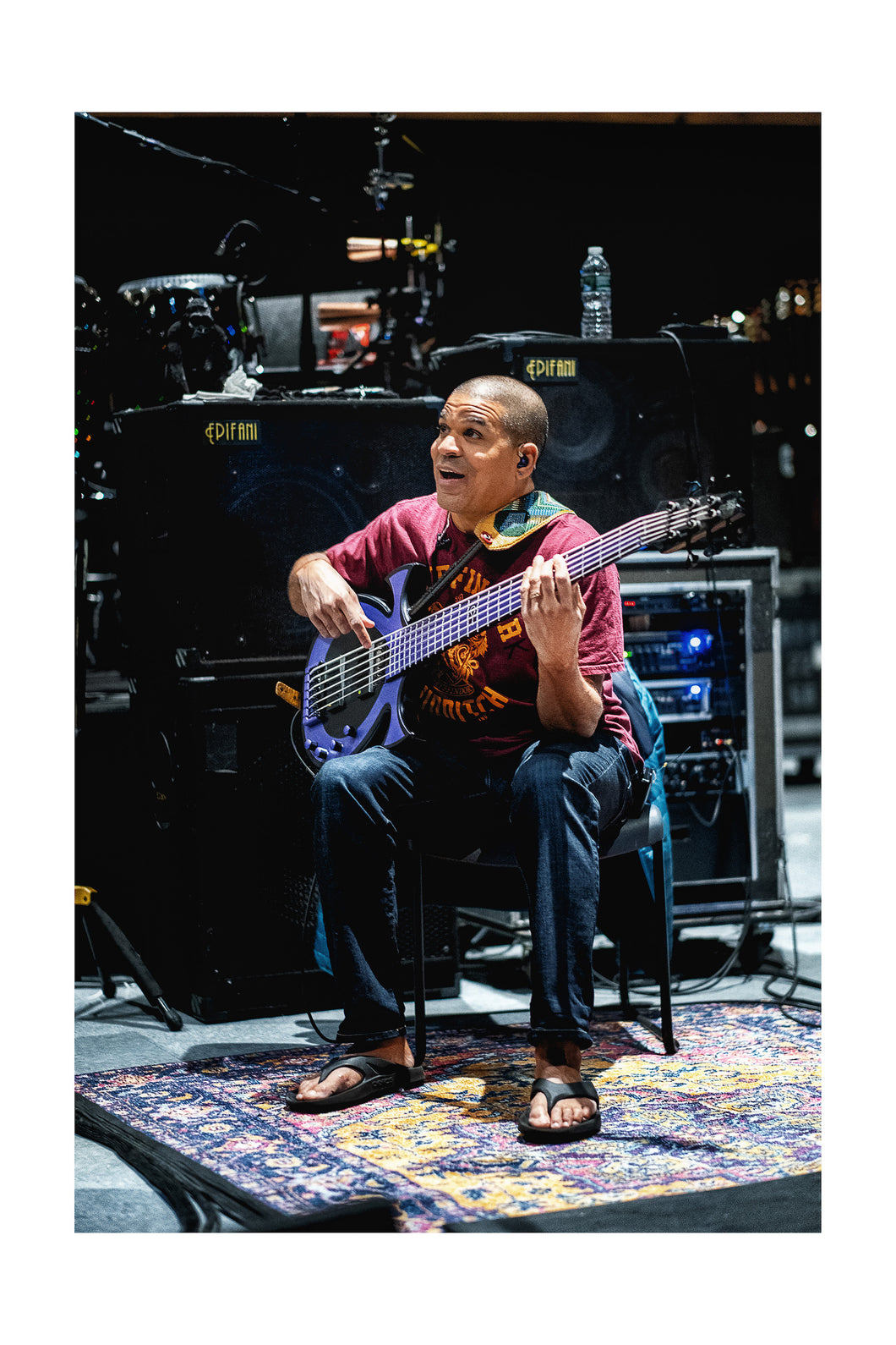 Oteil- The Brothers rehearsals @ SIR Studios (Fri 3/6/20) 16x24 Color Print