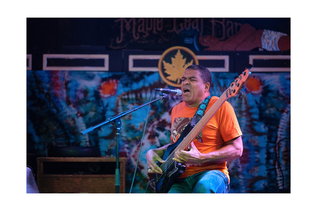 Oteil scats- Vidacovich, Landreth & Burbridge @ Maple Leaf (Thur 5/4/23) Color Print