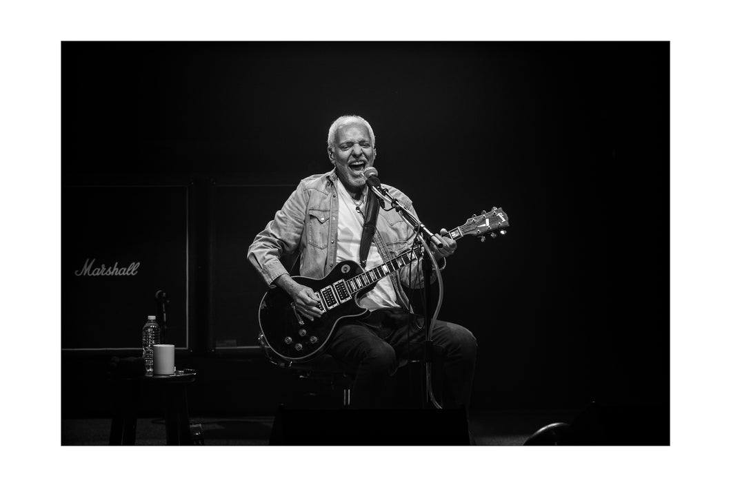 Peter Frampton @ Capitol Theatre (Tue 7/25/23) 16x24 Black & White