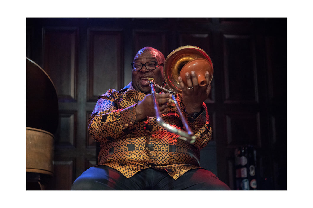 Ronell Johnson- Preservation Hall Foundation Friend-raiser @ Player’s Club (Wed 1/18/23) 16x24 Color Print