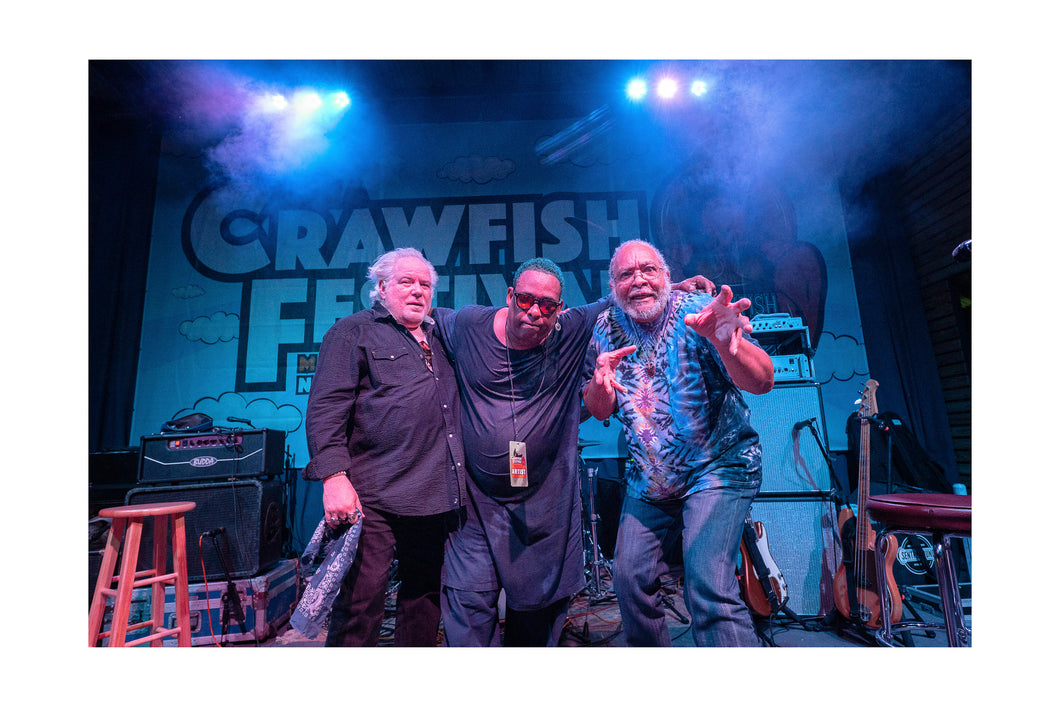 The Final Curtain Call-Porter Batiste Stoltz @ NOLA Crawfish Fest (Mon 5/1/23) Color Print