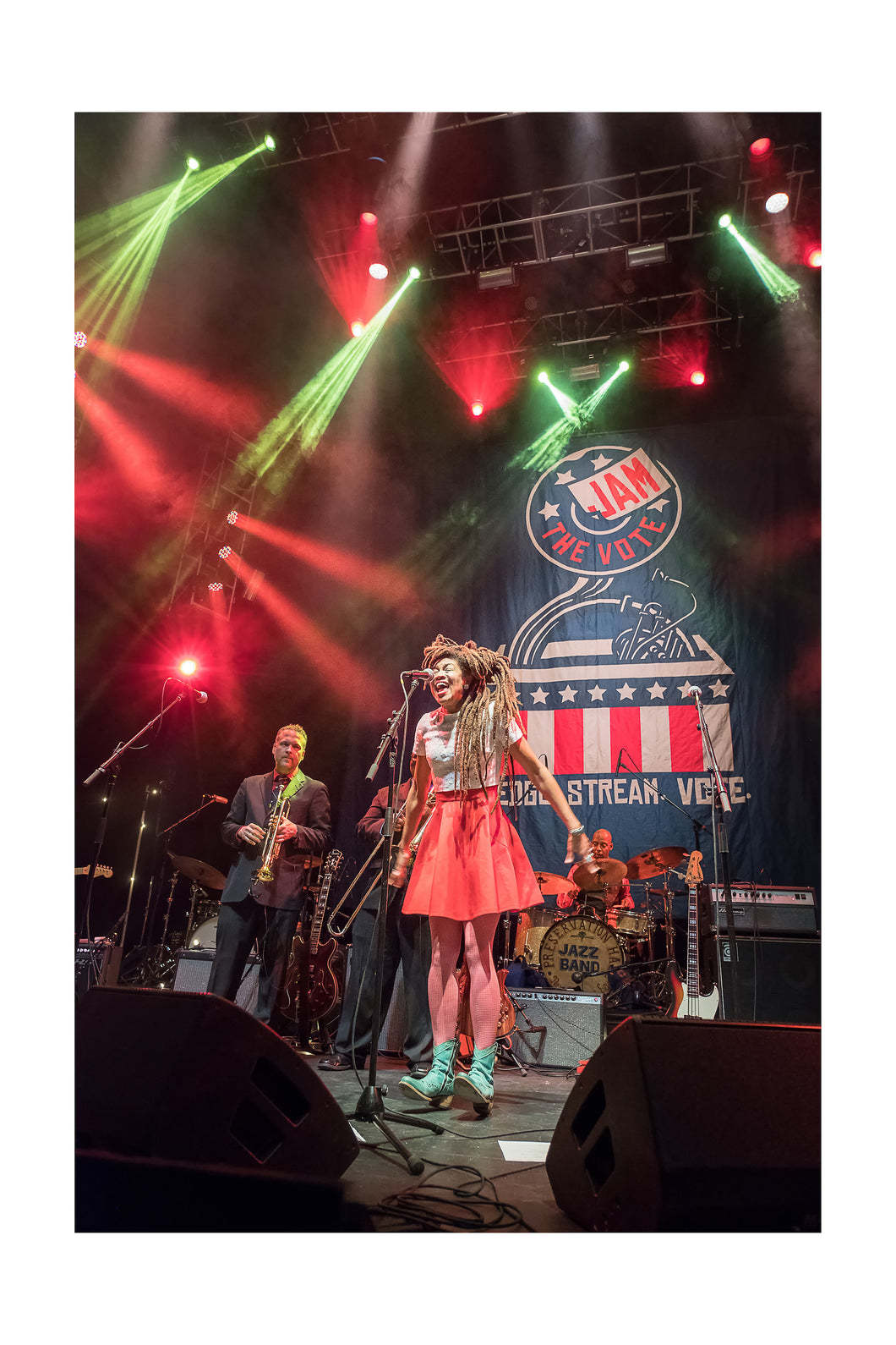 Valerie June- Jam The Vote @ Capitol Theatre (Sun 11/6/16) 16x24 Color Print