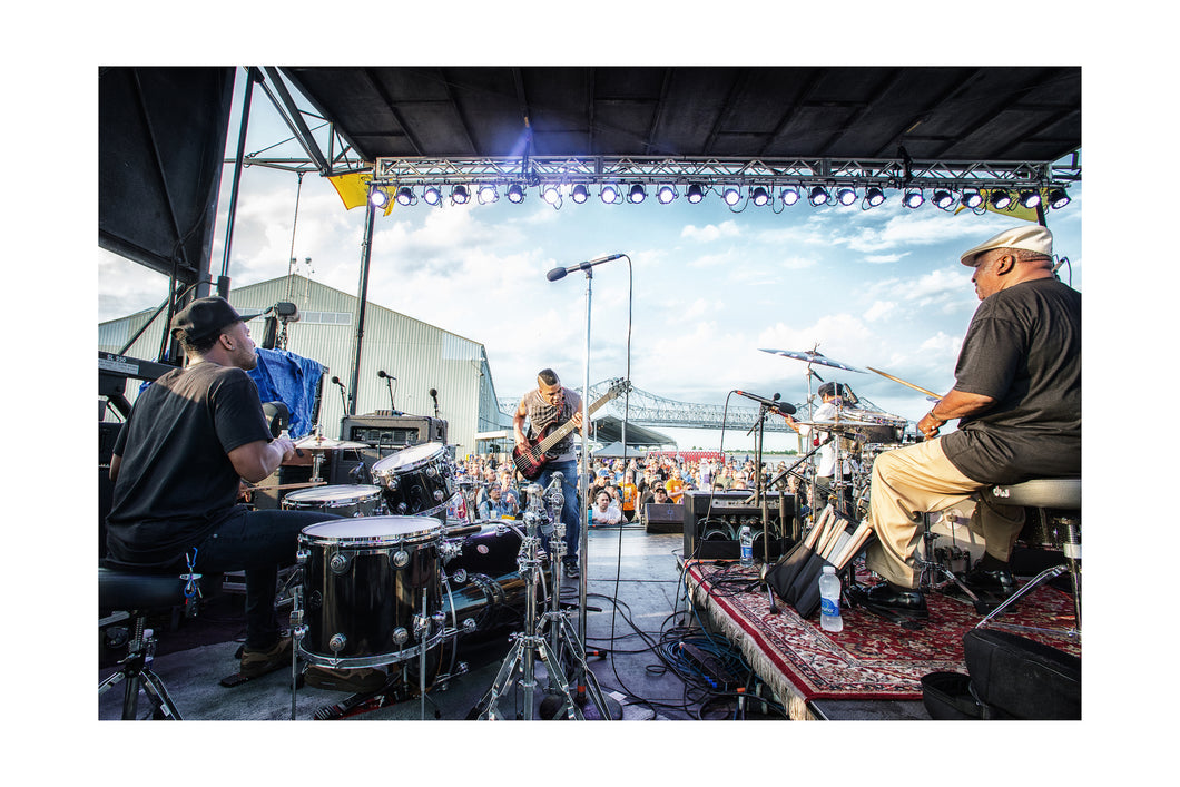 Bernard Purdie & Friends @ Fiya Fest (Wed 4/27/16) 16x24 Color Print
