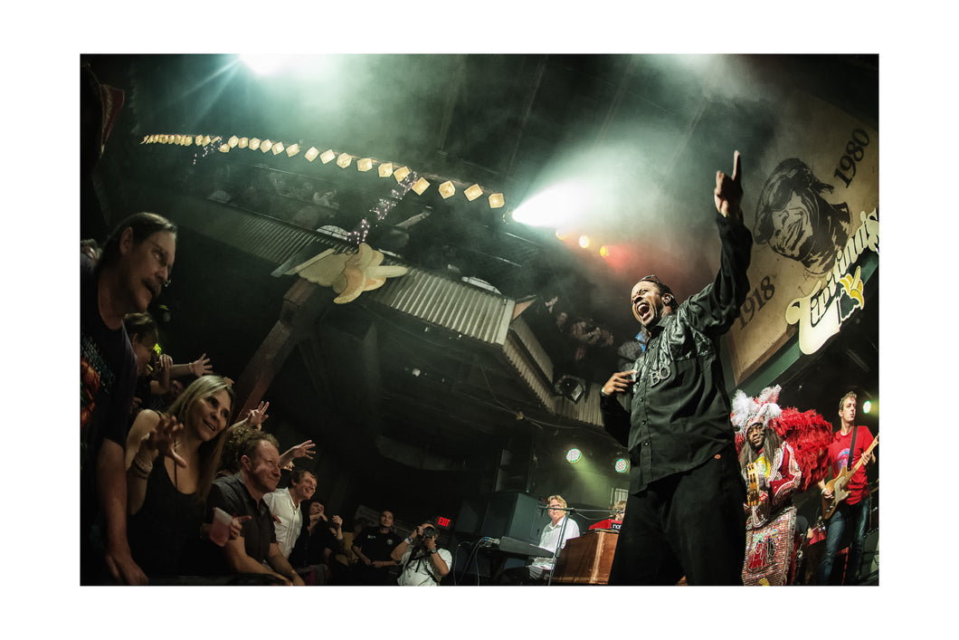 Cha Wa feat. Bo Dollis Jr. @ Instruments A Comin (Mon 4/27/15) 12x18 Color Print