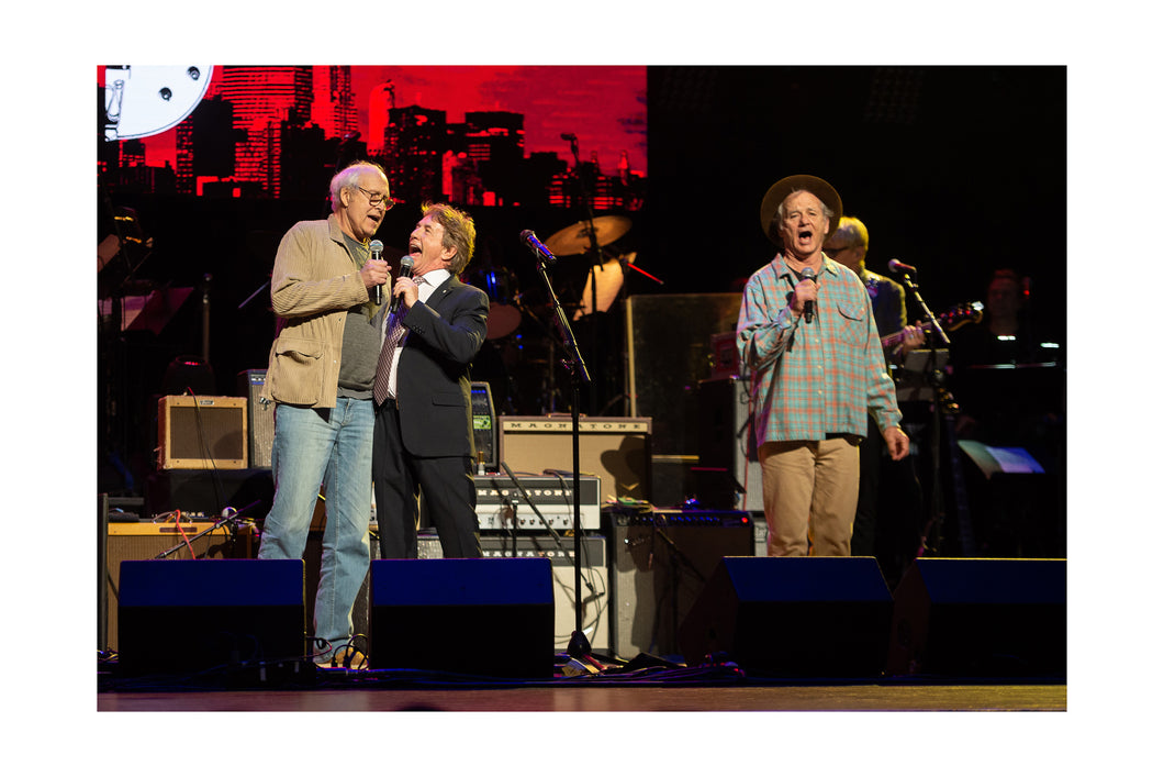 Chevy, Martin & Bill @ Love Rocks NYC (Thur 3/7/19) Color Print