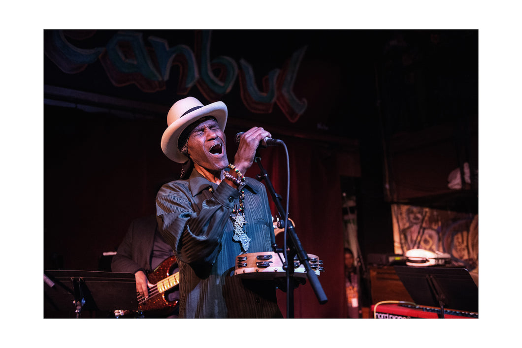 Cyril Neville- Bernard Purdie's Party @ Cafe Istanbul (Sun 4/29/18) Color Print