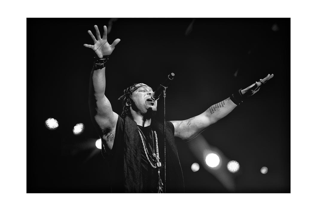 D'Angelo @ Roots Picnic (Sat 10/1/16) 16x24 Black & White Print
