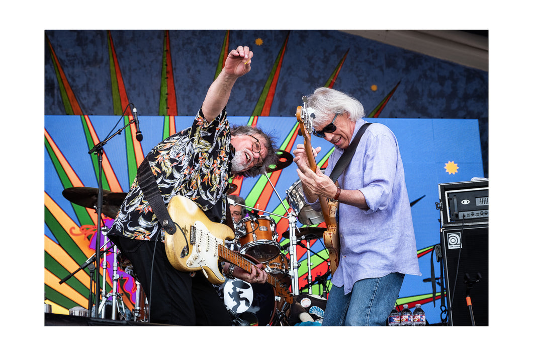Dave & Reggie- Radiators @ Gentilly Stage (Sun 5/5/19) 16x24 Color Print
