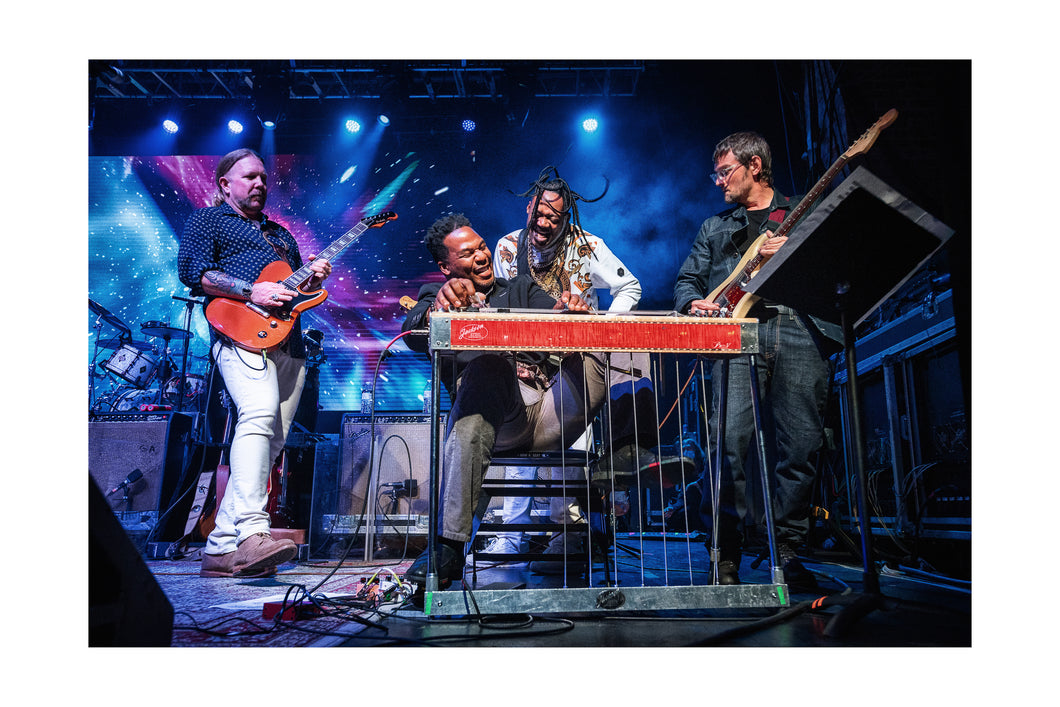 Devon, Robert, Eric & Luther- Allman Family Revival @ The Paramount (Sun 12/6/21) 16x24 Color Print