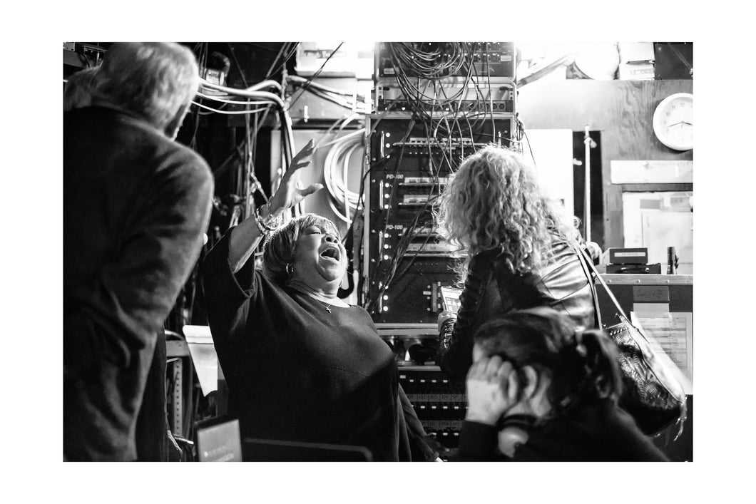 Donald, Mavis & Amy work on 