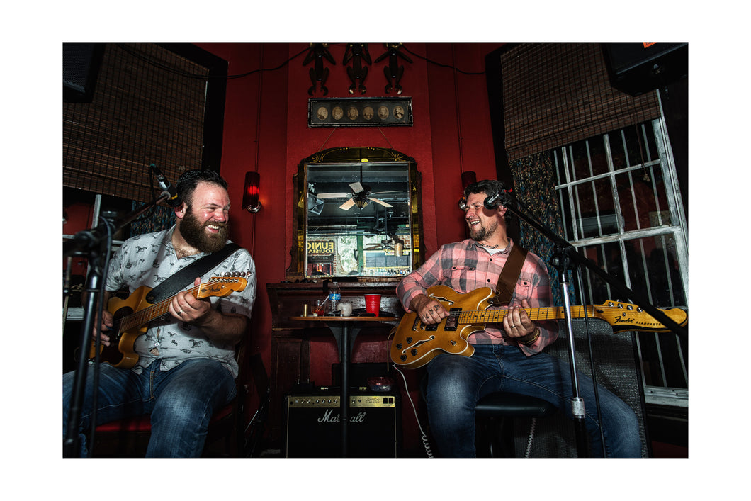 Eric Lindell & Cris Jacobs @ Circle Bar (Mon 5/4/15) 16x24 Color Print