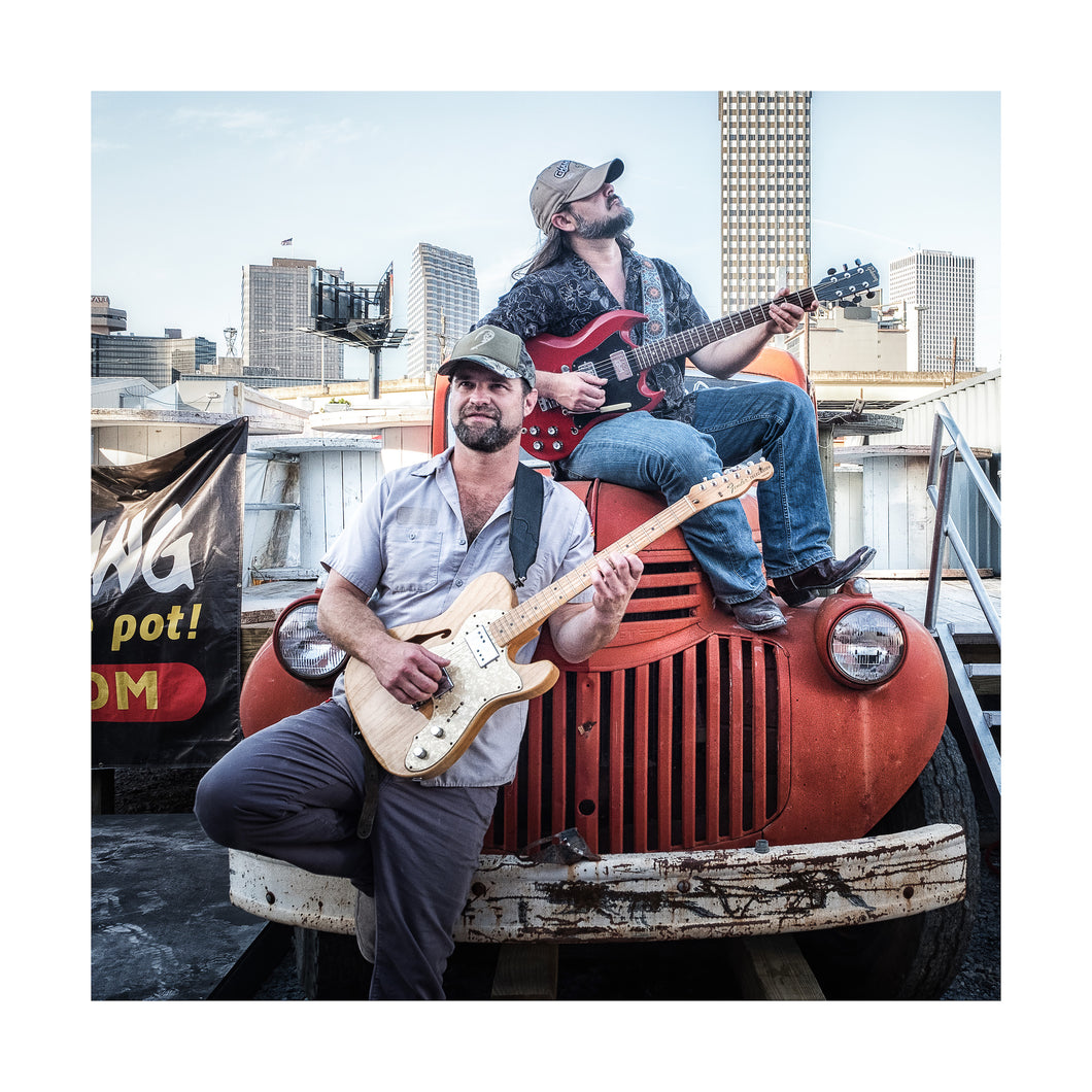 Honey Island guitars- NOLA Crawfish Fest (Wed 5/2/18) 14x14 Color Print