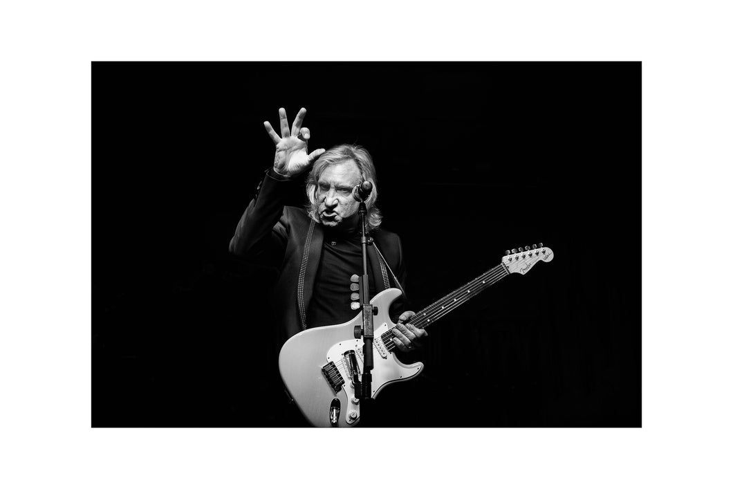 Joe Walsh @ Iridium (Mon 10/8/12) 16x24 Black & White Print