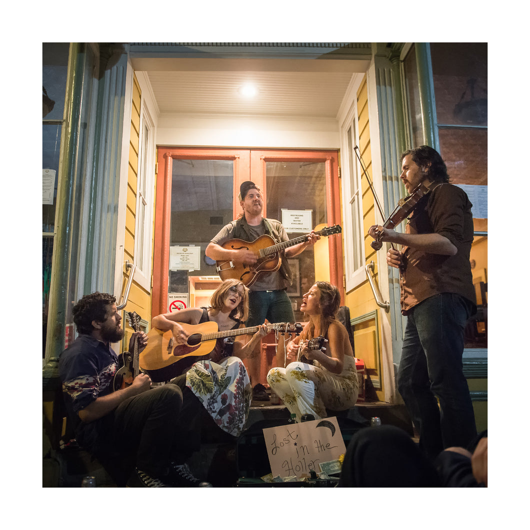Lost in the Holler on Frenchmen Street 24x24 Color Print
