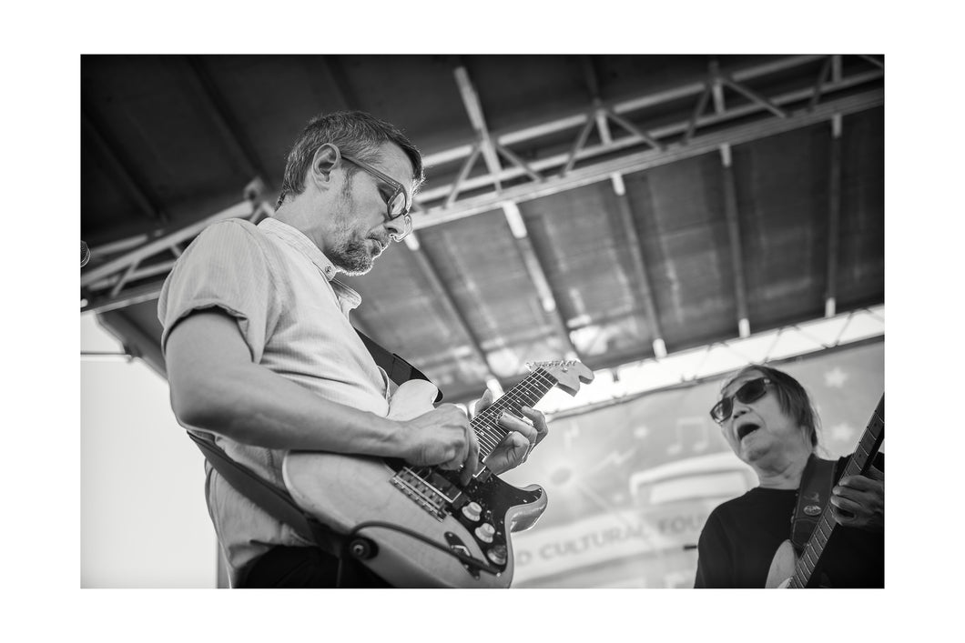 Luther & June- ROBUSTUS @ Threadhead Patry (Tue 5/3/22) 12x18 Black & White Print