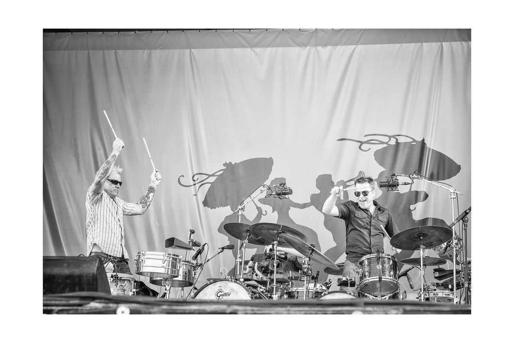 Mike D & Stanton- Galactic @ Acura Stage (Sun 5/7/17) 16x24 Black & White Print