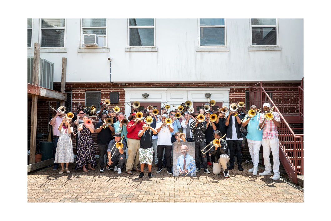 SPECIAL DOUBLES: No Bones About It- Everyone blow (Tue 5/3/22) 12x18 Color Print