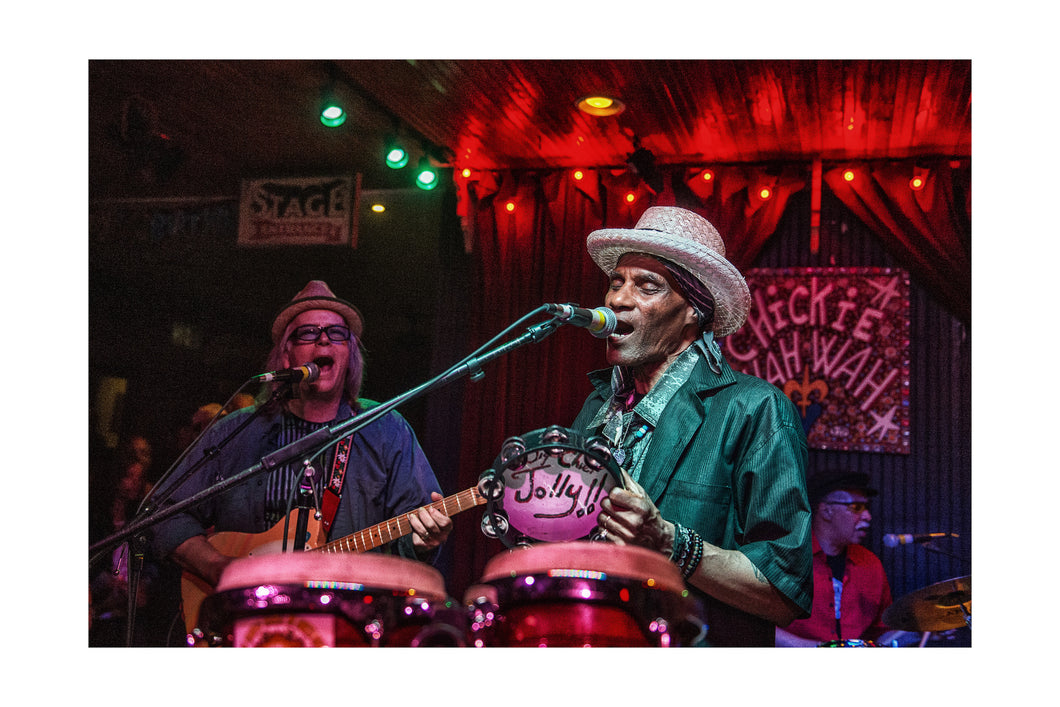 Cyril, Pap & Zig- Rhythm of Valence Street @ Chickie Wah Wah (Thur 5/1/14) 16x24 Color Print