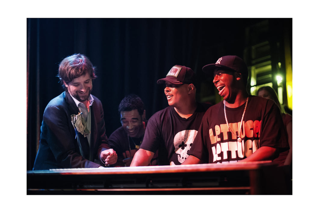 Robert, Neal, Ivan & Nigel - Bear Creek Allstars @ One Eyed Jacks 16x24 Color Print