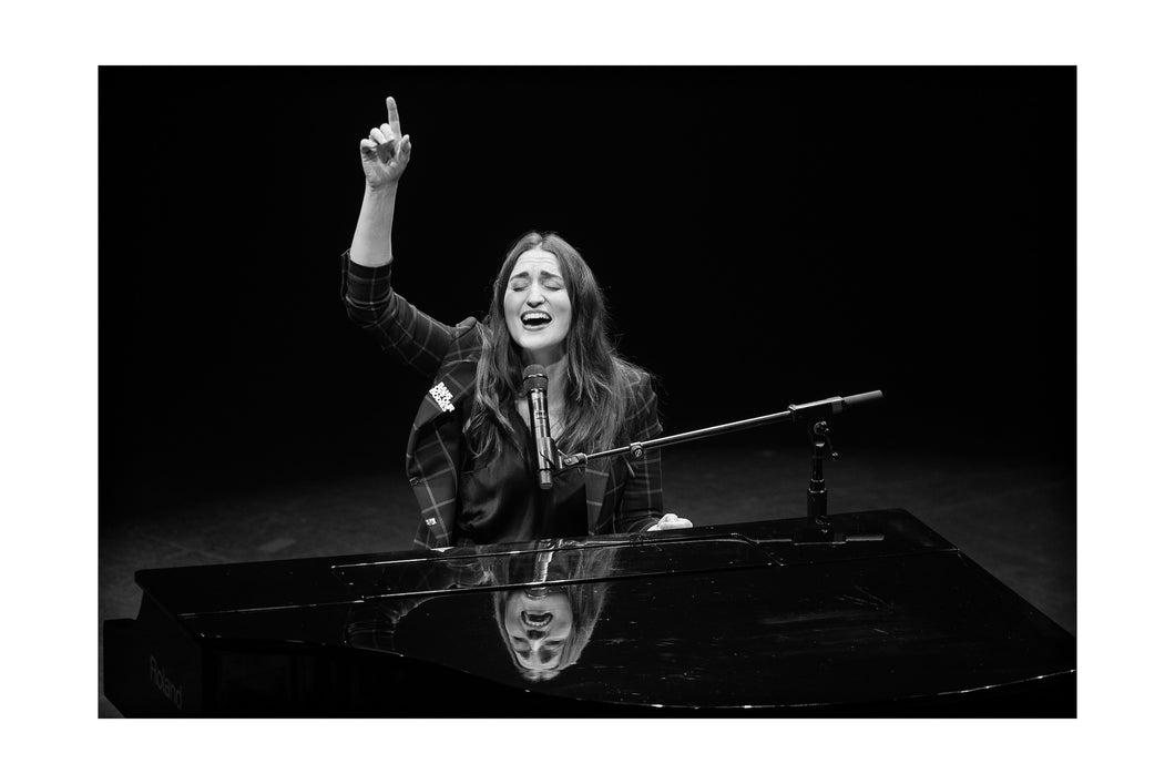 Sara Bareilles @ Capitol Theatre (Thur 10/6/22) 16x24 Black & White Print